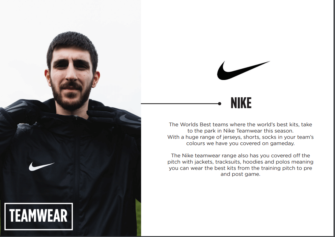 verlangen ruimte Oraal Nike-Katalog » Vereinslinie