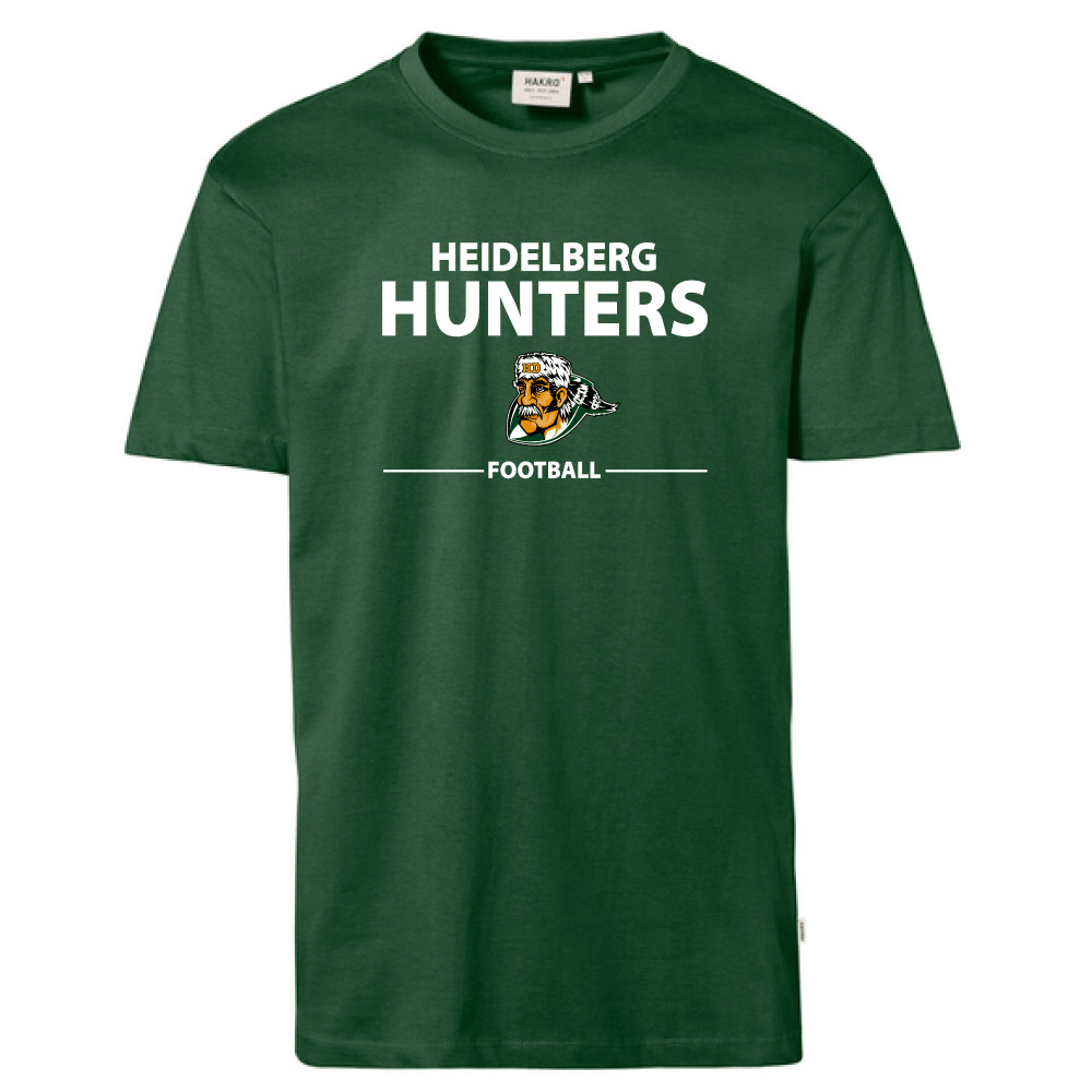 T-Shirt mit Design 2 grün Heidelberg Hunters