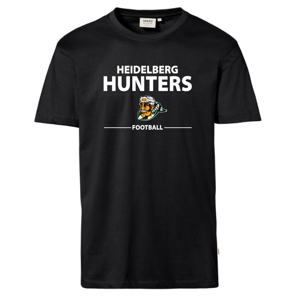 T-Shirt mit Design 2 schwarz Heidelberg Hunters