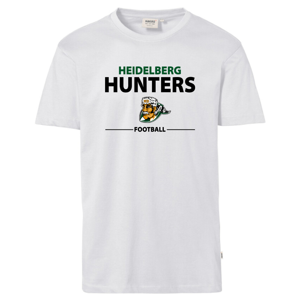 T-Shirt mit Design 2 weiß Heidelberg Hunters