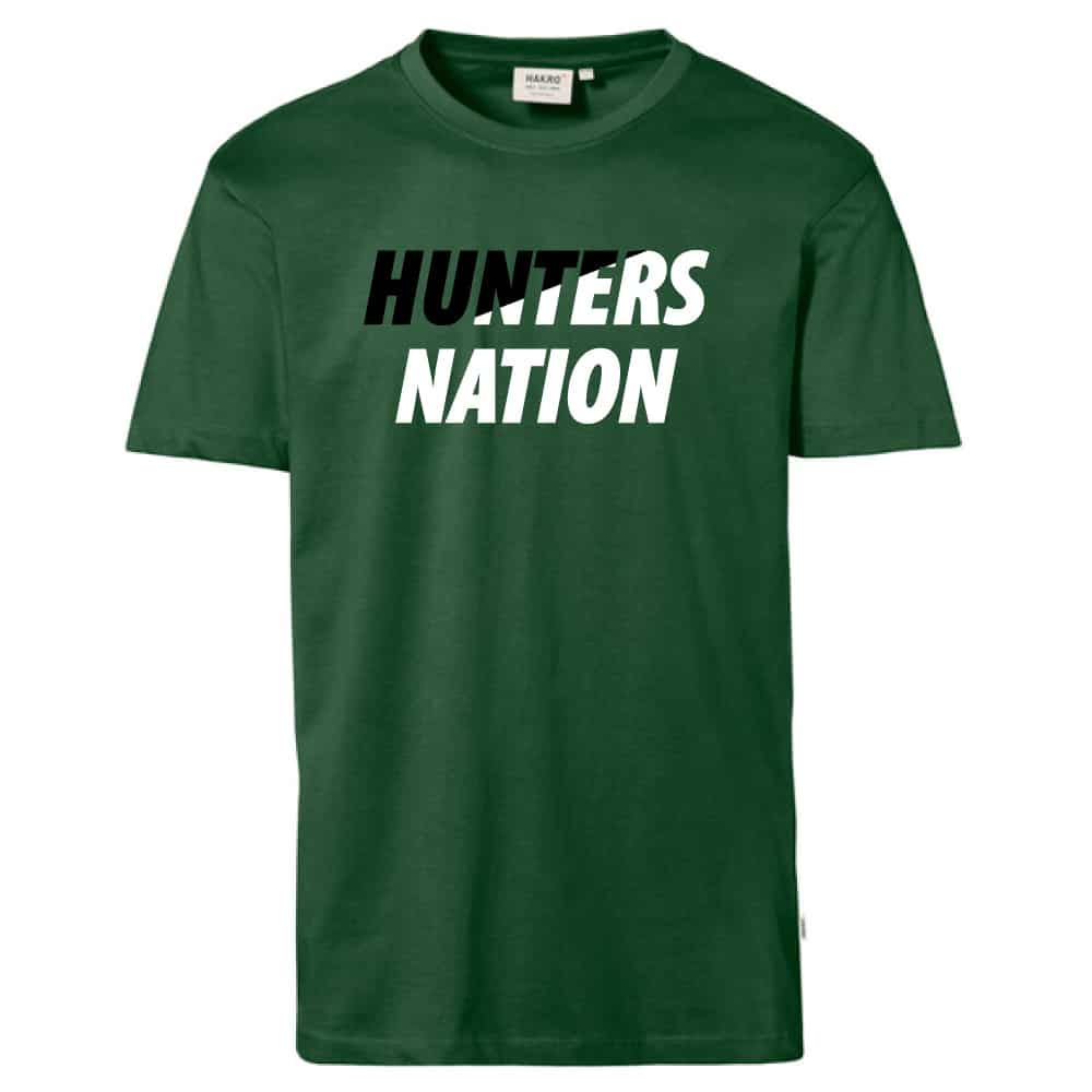 T-Shirt mit Design 6 grün Heidelberg Hunters